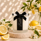 Poshhh Co Love Lemon Luxury Candles handmade in Fife, Scotland