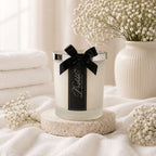 Poshhh Co Love Linen Luxury Candles handmade in Fife, Scotland
