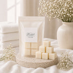 Poshhh Co Love Linen Wax Melts handmade in Fife, Scotland