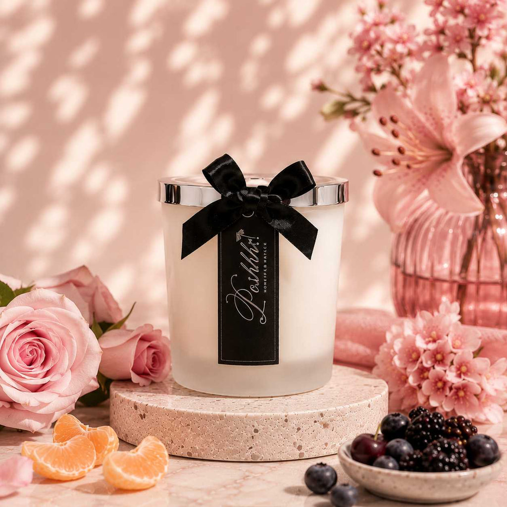 Poshhh Co Posh and Pink Luxury Candles handmade in Fife, Scotland